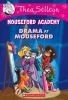 Book cover for "Drama at Mouseford"
