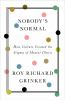 Book cover for "Nobody's normal".