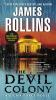 Book cover for "The devil colony".