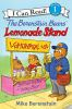 Book cover for "The Berenstain Bears' lemonade stand".