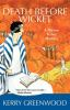 Book cover for "Death before wicket".