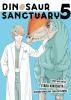 Book cover for "Dinosaur sanctuary".