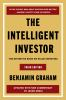 Book cover for "The intelligent investor"