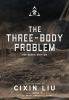 Book cover for "The three-body problem".