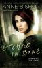 Book cover for "Etched in bone".