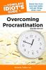 Book cover for "The complete idiot's guide to overcoming procrastination"