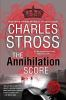 Book cover for "The annihilation score".