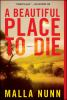 Book cover for "A beautiful place to die"