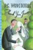 Book cover for "Thank you, Jeeves".