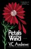 Book cover for "Petals on the wind".