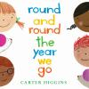 Book cover for "Round and round the year we go".