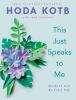 Book cover for "This just speaks to me".