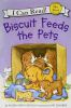 Book cover for "Biscuit feeds the pets".
