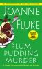 Book cover for "Plum Pudding Murder".