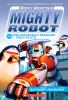 Book cover for "Ricky Ricotta's mighty robot vs. the unpleasant penguins from Pluto".