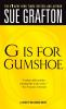Book cover for "G is for gumshoe".