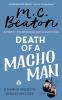 Book cover for "Death of a macho man".