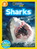 Book cover for "Sharks!".