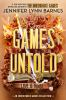 Book cover for "Games untold".