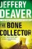 Book cover for "The bone collector".