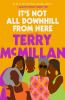 Book cover for "It's not all downhill from here"
