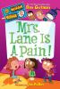 Book cover for "Mrs. Lane is a pain!".