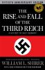 Book cover for "The rise and fall of the Third Reich"