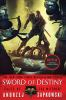 Book cover for "Sword of destiny".