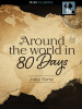Book cover for "Around the World in 80 Days"