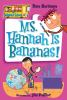 Book cover for "Ms. Hannah is bananas!".