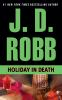 Book cover for "Holiday in death".