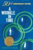 Book cover for "A wrinkle in time"