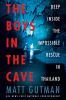 Book cover for "The boys in the cave"