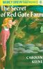 Book cover for "The secret of Red Gate Farm".