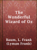 Book cover for "The Wonderful Wizard of Oz"