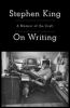 Book cover for "On writing"