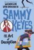 Book cover for "Sammy Keyes and the art of deception".