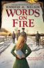 Book cover for "Words on fire"