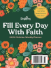 Book cover for "Fill Every Day With Faith - Summer 2023 Christian Weekly Planner".
