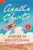 Book cover for "Murder in Mesopotamia".