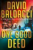 Book cover for "One good deed"