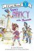 Book cover for "Fancy Nancy at the museum".