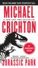 Book cover for "Jurassic Park"
