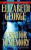 Book cover for "A traitor to memory".