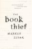 Book cover for "The book thief"