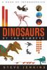 Book cover for "Dinosaurs by the numbers".