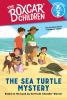 Book cover for "The sea turtle mystery".