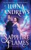 Book cover for "Sapphire flames".