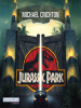 Book cover for "Jurassic Park"