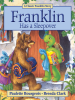 Book cover for "Franklin Has a Sleepover".